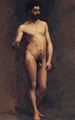 A Male Nude, Standing - Alexandre Cabanel