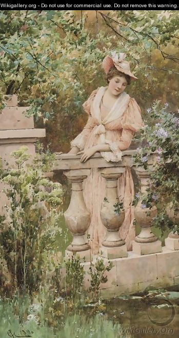 A leisurely moment - Alfred Glendening