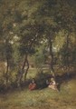 A rest in the shade - Alexandre Marie Longuet