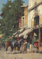 In the Marketplace, Istanbul - Alberto Pasini