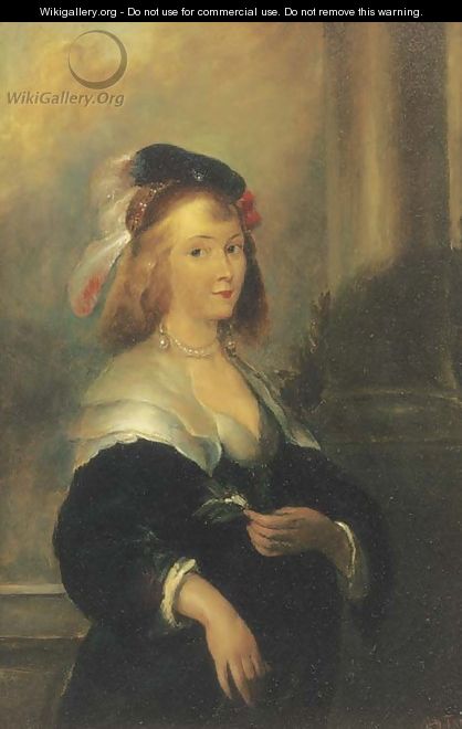 Portrait of a lady - Albert Terneu