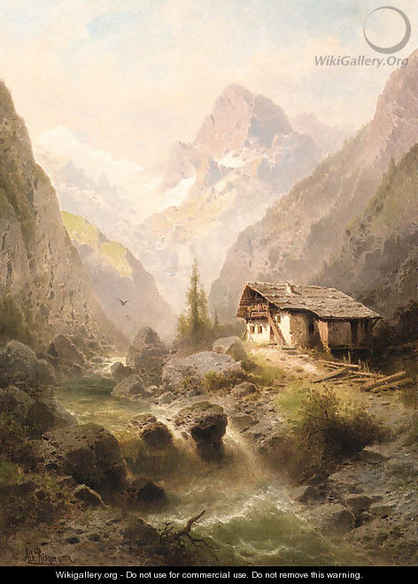 The alpine house - Albert Rieger