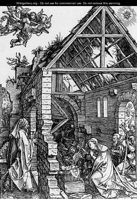 The Nativity, from The Life of the Virgin - Albrecht Durer