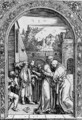 Joachim and St. Anne meet at the golden Gate, from The Life of the Virgin - Albrecht Durer