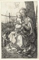 The Virgin and Child seated by a Tree - Albrecht Durer