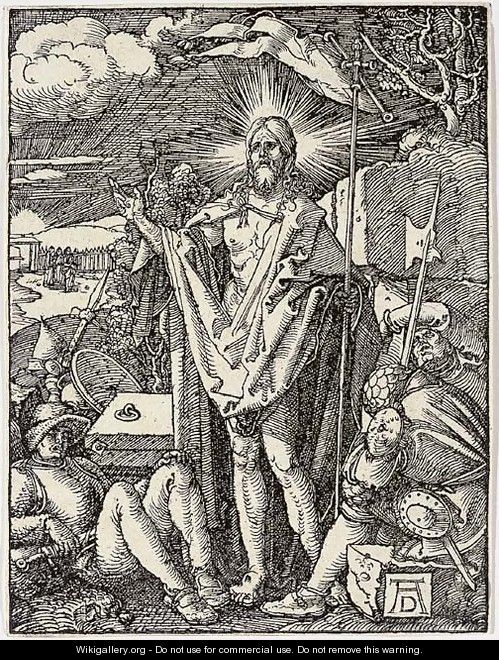 The Resurrection, from The Small Woodcut Passion - Albrecht Durer