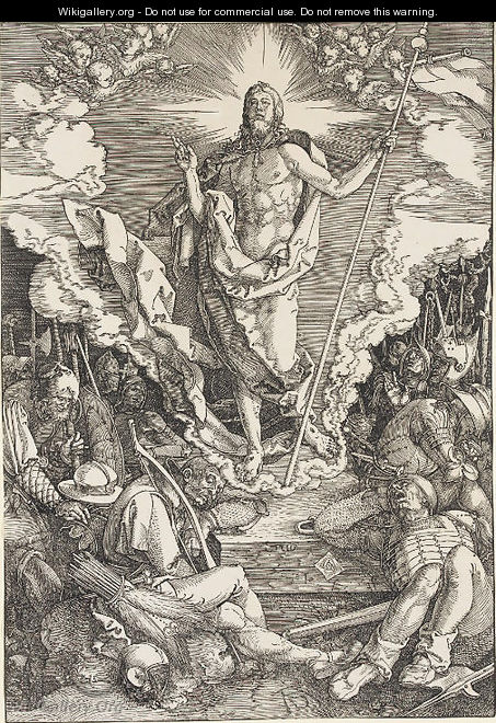 The Resurrection, from The Large Passion - Albrecht Durer