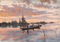Riverscape - Aleksandr Vladimirovich Makovsky