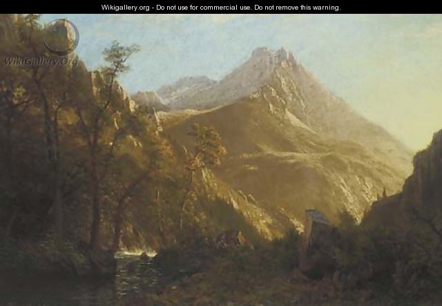 Wasatch Mountains 2 - Albert Bierstadt