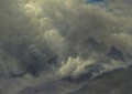 Study of Clouds and Mist - Albert Bierstadt