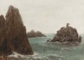 Seal Rocks, California - Albert Bierstadt