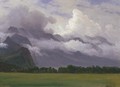 Clouds in Owens Valley - Albert Bierstadt