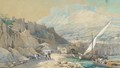Loading xebecs in a Mediterranean port - Ainslie H. Bean