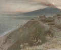 Etna and Taormina - Albert Goodwin
