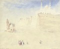 Below the Citadel, Cairo, Egypt - Albert Goodwin