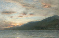 Sunrise over La Guarya, Venezuela - Albert Goodwin