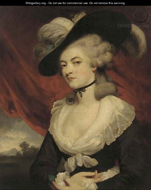 Portrait of Mrs Robinson - (after) Sir Joshua Reynolds