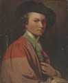 Self-portrait of the artist - (after) Sir Joshua Reynolds