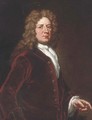 Portrait of Thomas, 1st Marquis of Wharton (1648-1723), three-quarter- length, in a red velvet coat and white shirt - Sir Godfrey Kneller