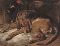 Countess sleeping - (after) Sir Edwin Henry Landseer