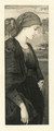 Flamma Vestalis, by Eugene Gaujean - (after) Sir Edward Coley Burne-Jones