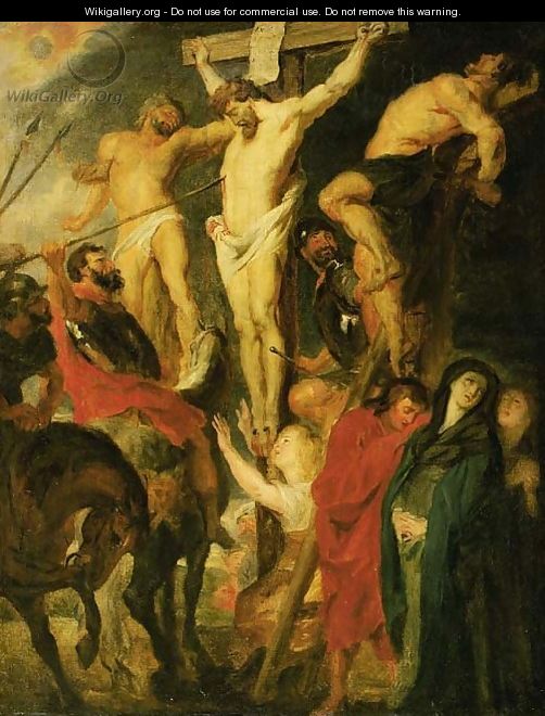 The Crucifixion 3 - (after) Sir Peter Paul Rubens