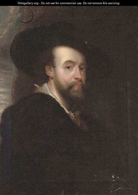 Self-portrait of the artist 2 - (after) Sir Peter Paul Rubens