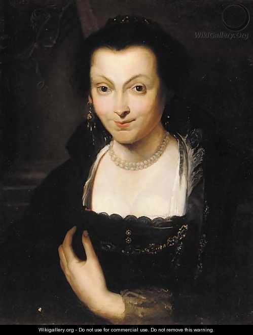 Portrait of Isabella Brandt - (after) Sir Peter Paul Rubens