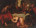 Christ in the House of Simon the Pharisee - (after) Sir Peter Paul Rubens