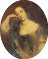 Portrait of Barbara Villiers, Countess of Castlemaine, in a white dress - (after) Sir Peter Lely