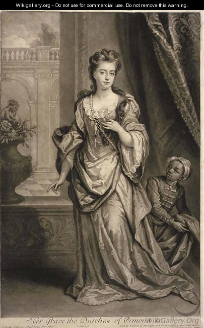 Amelia Countess of Ossory, by Thomas Watson - (after) Sir Peter Lely
