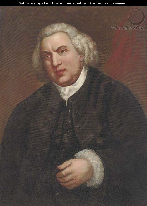 Portrait of Samuel Johnson (1709-1784) - (after) Sir Joshua Reynolds