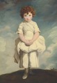 Portrait of Lady Gertrude Fitzpatrick as a child - (after) Sir Joshua Reynolds
