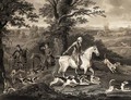 John Corbet and his fox hounds, by Richard Woodman - (after) Thomas Weaver