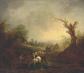 The ford - (after) Gainsborough, Thomas
