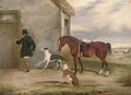Returning from the course - (after) William Joseph Shayer