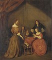 A game of cards - (after) Willem Van Mieris