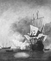 A Dutch Ship Getting Under Way Firing A Salute - 'The Cannon Shot' - Willem van de, the Younger Velde