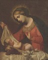 The Madonna of the Veil - (after) Onorio Marinari