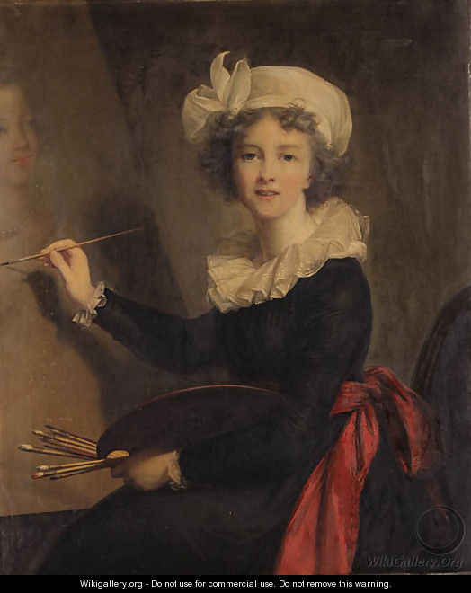 Portrait of the Artist - Elisabeth Vigee-Lebrun