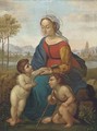 La Belle Jardiniere The Madonna and Child with the Infant Saint John the Baptist -  Raphael