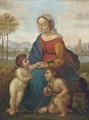 La Belle Jardiniere The Madonna and Child with the Infant Saint John the Baptist - Raphael