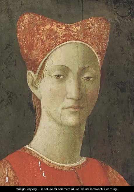Head of a girl - (after) Piero Della Francesca