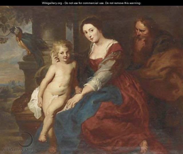 The Holy Family 2 - Peter Paul Rubens