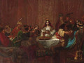 The wedding feast of Samson - Rembrandt Van Rijn