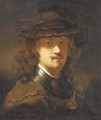 Portrait of Rembrandt, half-length - Rembrandt Van Rijn