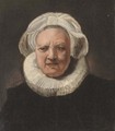 Portrait of an old woman, aged 83 - Rembrandt Van Rijn