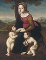 The Madonna and Child with the Infant Saint John the Baptist - Raphael