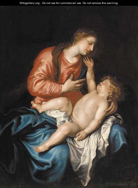 The Madonna and Child 2 - Sir Anthony Van Dyck