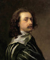 Portrait of the artist, bust length in profile to the right - Sir Anthony Van Dyck